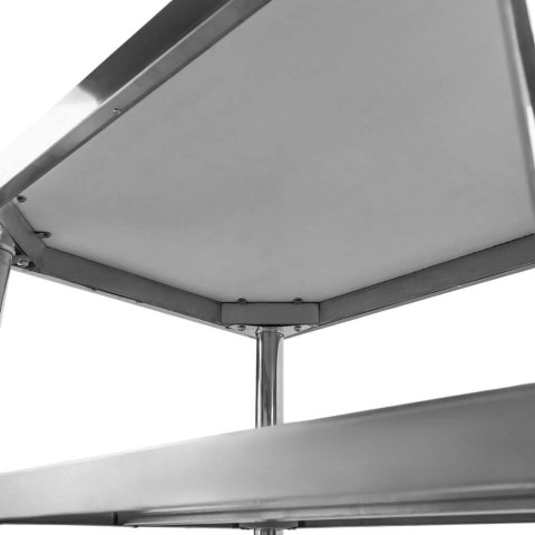 Stół centralny 2 półki X Standard 80x70x85 inox MTP006854