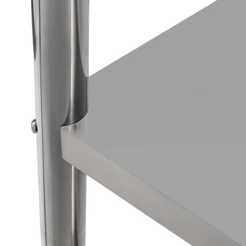 Stół centralny 2 półki X Standard 80x70x85 inox MTP006854