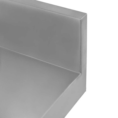 Stół przyścienny inox 2 półki X Standard 140x70x85 MTP006869