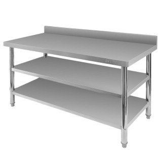 Stół przyścienny inox 2 półki X Standard 160x60x85 MTP006865