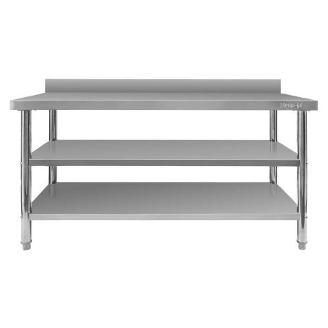 Stół przyścienny inox 2 półki X Standard 160x60x85 MTP006865