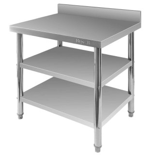 Stół przyścienny inox 2 półki X Standard 80x70x85 MTP006866