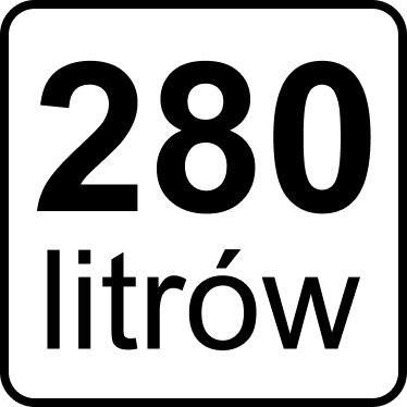 Witryna chłodnicza 1 drzwiowa 240l Diego i54 LED czarna MTP006344