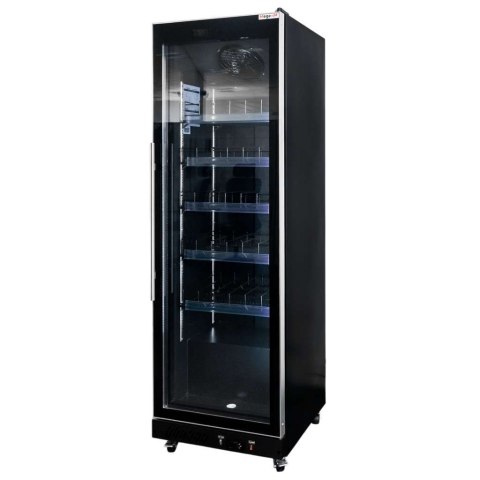 Witryna chłodnicza 1 drzwiowa 600l Diego R62 Prestige black LED MTP006358