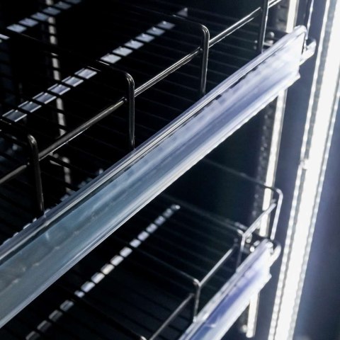 Witryna chłodnicza 1 drzwiowa 600l Diego R62 Prestige black LED MTP006358