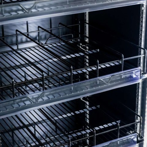 Witryna chłodnicza 2 drzwiowa 800l Diego R112 Prestige black LED MTP006352