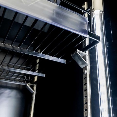 Witryna chłodnicza 2 drzwiowa 800l Diego R112 Prestige black LED MTP006352