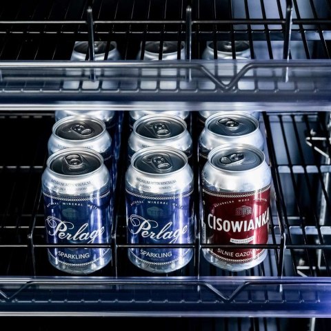 Witryna chłodnicza 2 drzwiowa 800l Diego R112 Prestige black LED MTP006352