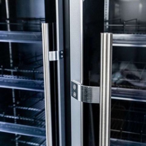 Witryna chłodnicza 2 drzwiowa 800l Diego R112 Prestige black LED MTP006352