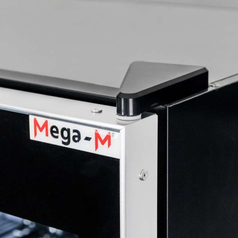 Witryna chłodnicza 2 drzwiowa 800l Diego R112 Prestige black LED MTP006352