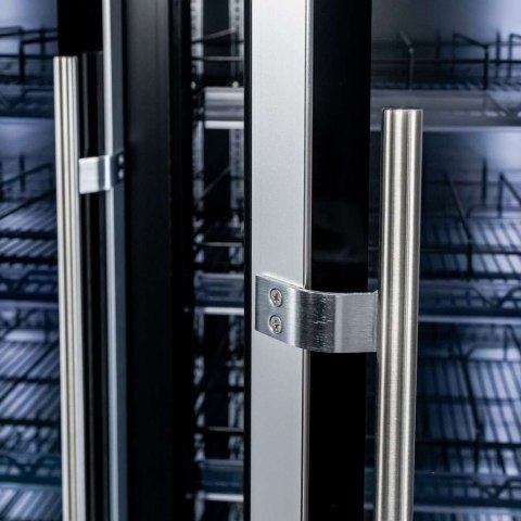 Witryna chłodnicza 3 drzwiowa 1200l Diego R168 Prestige black LED MTP006354