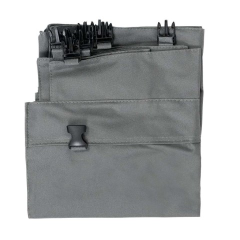 Worek na pranie do wózka hotelowego 2 komory szaro brązowy MTP006703