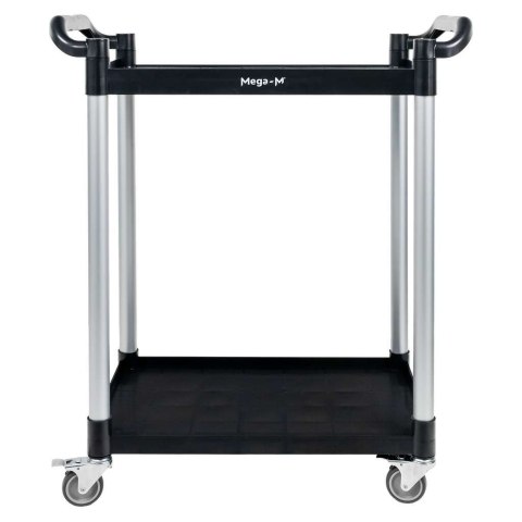 Wózek kelnerski 80x40x95 2 półki tworzywo do gastronomii MTP006705