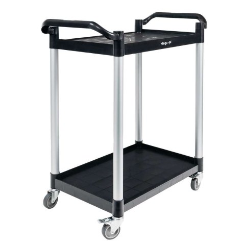 Wózek kelnerski 80x40x95 2 półki tworzywo do gastronomii MTP006705