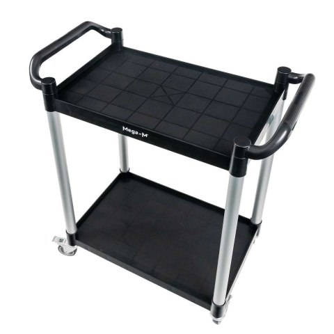 Wózek kelnerski 80x40x95 2 półki tworzywo do gastronomii MTP006705