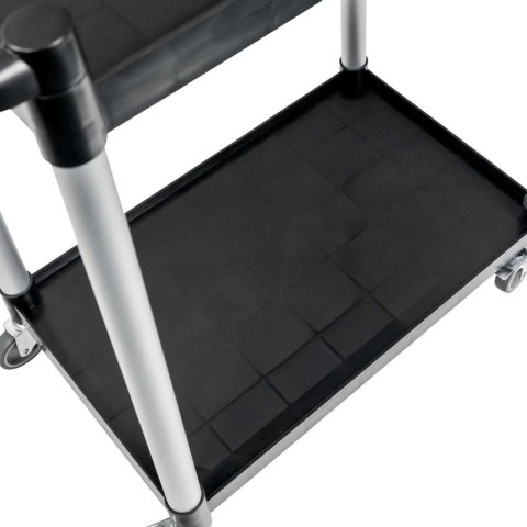 Wózek kelnerski 80x40x95 2 półki tworzywo do gastronomii MTP006705