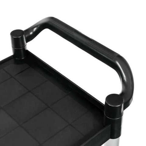 Wózek kelnerski 80x40x95 2 półki tworzywo do gastronomii MTP006705