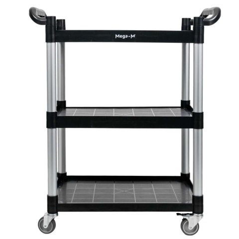 Wózek kelnerski 80x40x95 3 półki z tworzywa do kuchni MTP006706