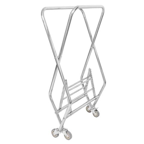 Wózek hotelowy na pranie składany 62x60x95 beżowy MTP006694