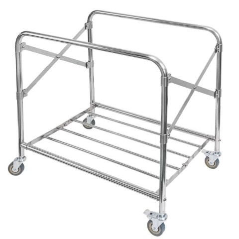 Wózek hotelowy na pranie składany 86x65x80 niebieski MTP006696