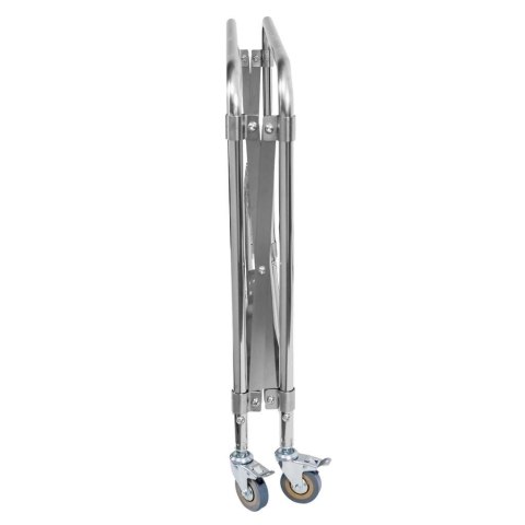 Wózek hotelowy na pranie składany 86x65x80 niebieski MTP006696