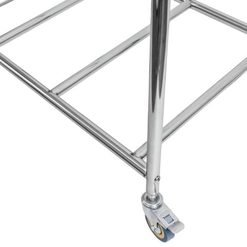 Wózek hotelowy na pranie 88x54x89 beżowy serwis piętrowy MTP006695