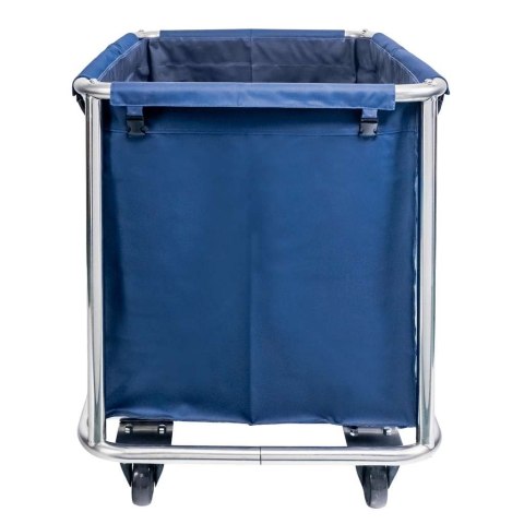 Wózek hotelowy na pranie 90x65x83,5 niebieski housekeeping MTP006697