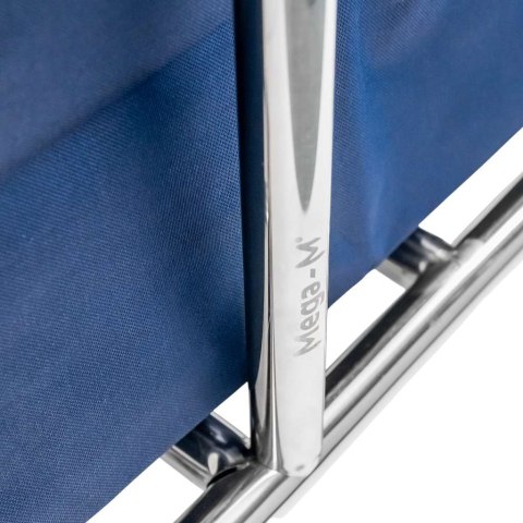 Wózek hotelowy na pranie 90x65x83,5 niebieski housekeeping MTP006697