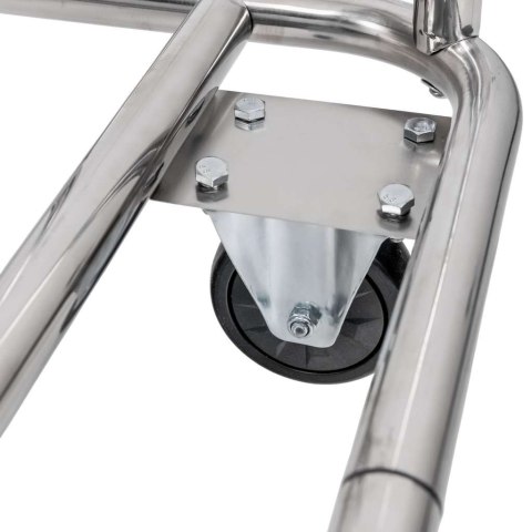 Wózek hotelowy na pranie 90x65x83,5 niebieski housekeeping MTP006697