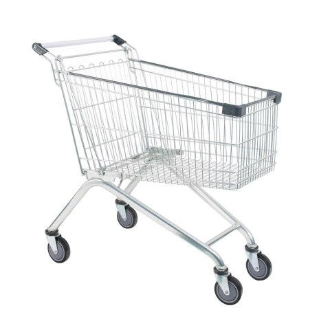 Wózek sklepowy YR 150l szerokość 54 cm pojedynczy MTP006301