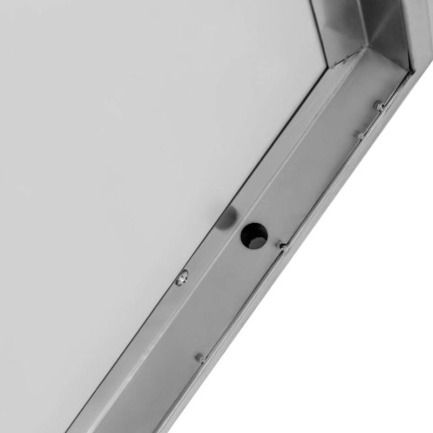 Blat przyścienny inox 140x70 do stołu gastronomicznego MM-C101814