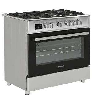 Kuchenka gazowa 5-palnikowa z piekarnikiem elektrycznym KWGE-K90A Cheff Modern