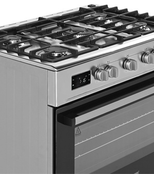 Kuchenka gazowa 5-palnikowa z piekarnikiem elektrycznym KWGE-K90A Cheff Modern