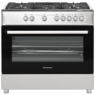 Kuchenka gazowa 5-palnikowa z piekarnikiem elektrycznym KWGE-K90A Cheff