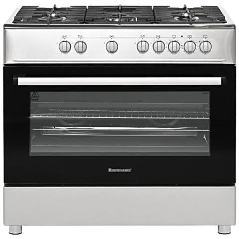 Kuchenka gazowa 5-palnikowa z piekarnikiem elektrycznym KWGE-K90A Cheff