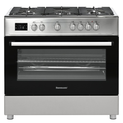 Kuchenka gazowa 5-palnikowa z piekarnikiem elektrycznym KWGE-K90A Cheff Modern