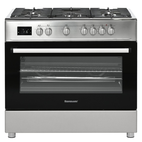 Kuchenka gazowa 5-palnikowa z piekarnikiem elektrycznym KWGE-K90A Cheff Modern