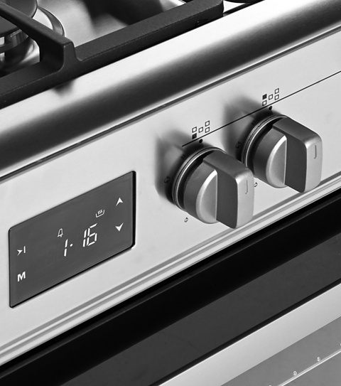 Kuchenka gazowa 5-palnikowa z piekarnikiem elektrycznym KWGE-K90A Cheff Modern