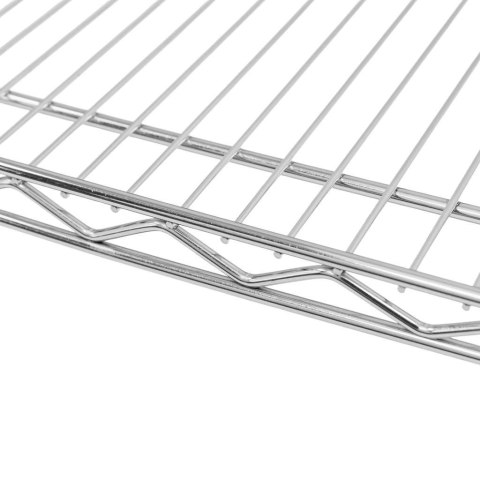 Regał gastronomiczny druciany chromowany 4 półki 60x60x180 MTP006911