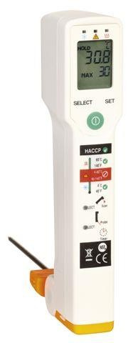 Termometr cyfrowy FLUKE FOOD PRO PLUS HACCP bezdotykowy | HENDI