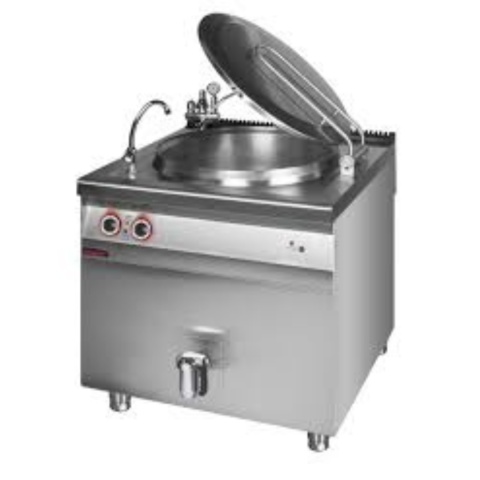 Kocioł Warzelny Pośredni Elektryczny 200l 24,5kW Kromet 900.Bek-200an