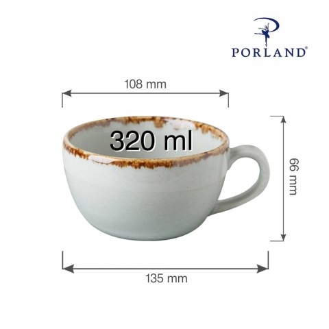 Filiżanka elegancka Ashen 320 ml Porland