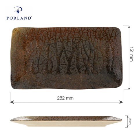 Półmisek prostokątny Genesis, 282 x 151 mm Porland