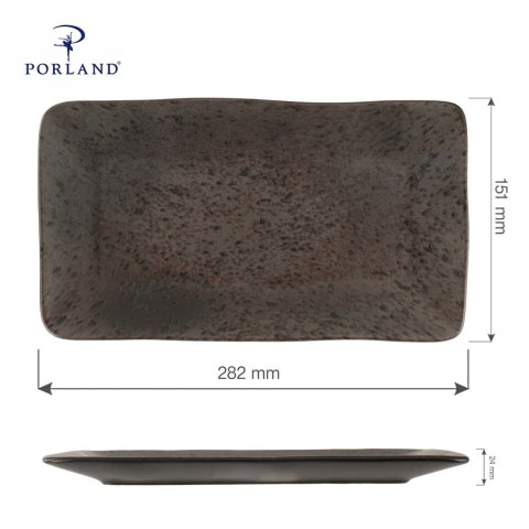 Półmisek prostokątny Ironstone, 280x150 mm Porland