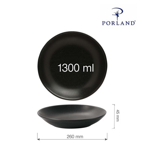 Talerz coupe Coal 260 mm Porland
