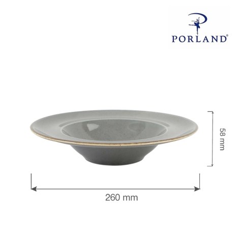Talerz do pasty Stone 260 mm Porland