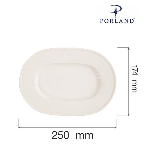 Półmisek owalny Line 250 mm Porland