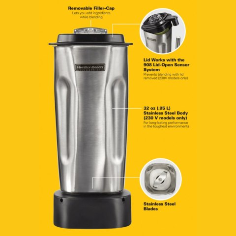 Dzbanek Nierdzewny do Blenderów HBB908R Hamilton Beach