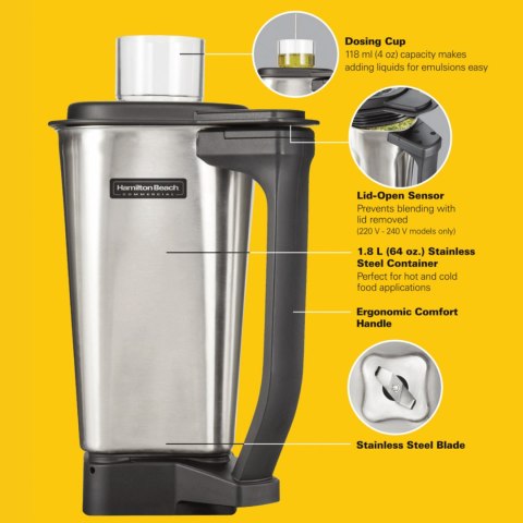 Dzbanek Nierdzewny do Blenderów HBF510/S Expeditor Hamilton Beach