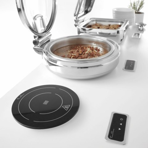 Grzałka indukcyjna do wbudowania w blat z regulacją mocy ø245x(H)68mm 230V/800W Fine Dine